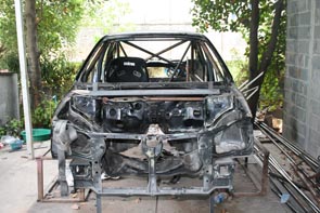 A race car is born...