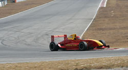 Thomas racing Formula Renault at Zhuhai