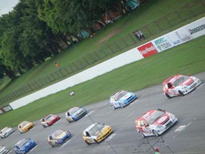 Tony at Bira for the 2009 Honda racing fest - Race 1