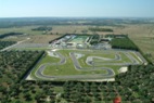 La Conca race circuit in birds eye view