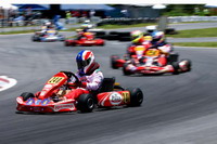 Sandy Stuvik leading the race