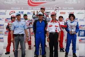 Sandy Stuvik in 2007 SuperKart Thailand Round 2