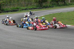Sandy Stuvik in 2007 SuperKart Thailand Round 2