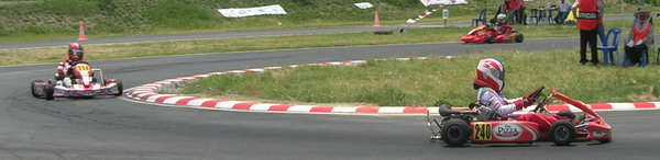 Sandy Stuvik while leading at the SKT Round 3 in Saraburi