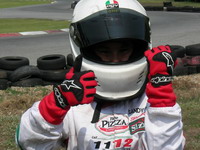 Sandy showing of his new Alpine Stars, he had been wishing for a pair of those for the last couple of years, 2006