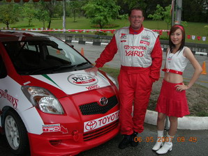Thomas Raldorf racing in Chiang Mai