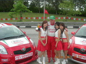 Paul Kenny racing in Chaing Mai 2007